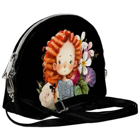 Mini kabelka  Coquette Zrzavá květinářka